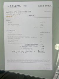 LAND ROVER RANGE ROVER